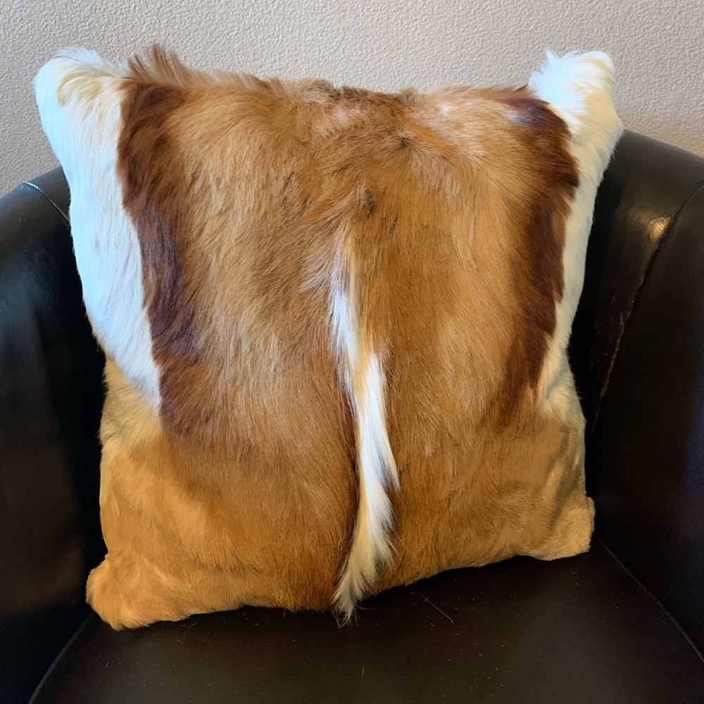 Real Skin animal pillow